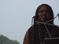 Dawn Terese performing at the Hiroshima Day observance