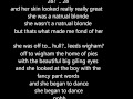 girl on the platform smile lyrics - YouTube