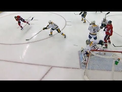 Video: Rinne stuns Karlsson with dramatic glove save