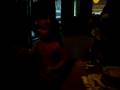 3yr.old dancing at TGIFridays gets her feelings hurt.