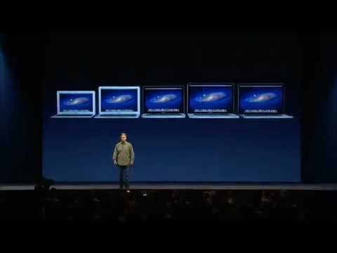 WWDC 2012 keynote - Apple introduces all new MacBook Pro with Retina Display at WWDC 2012 Part 2/2.