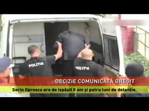 Eroare în sentința lui Sorin Oprescu