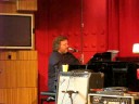 Edward Reekers in het muziekcafe Edward Reekers in het muziekcafe