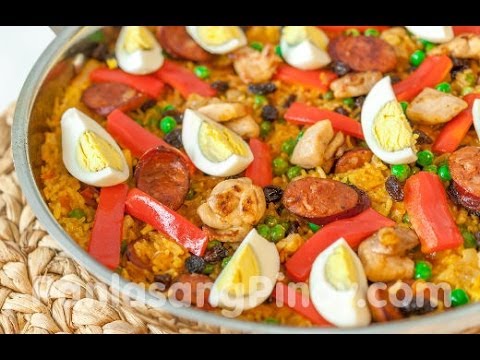 pancakes Arroz Valenciana how  make homemade to youtube
