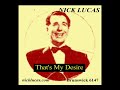 NICK LUCAS - That\