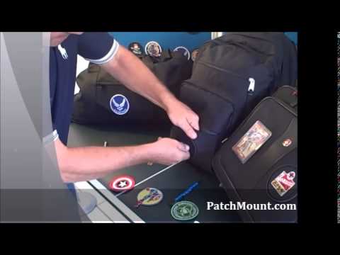 how to attach velcro to a patch