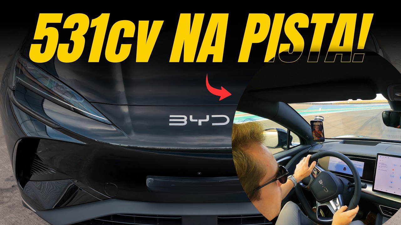 NOVO BYD SEALION 7 NA PISTA. Empolga ou é Sem Graça? Confira!