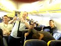 Sax Live en Avion par Sir Charles direction Bratislava (Slovaquie) avec dj C-Zar & Kevin Cowen's