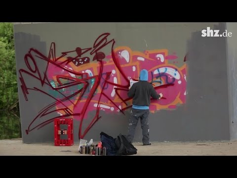 Graffiti-Kunst Kiel: Hier darf ab sofort legal gesp ...