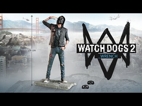 Видео № 0 из игры Фигурка Watch Dogs 2 (THE WRENCH)