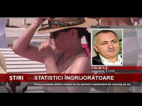 Peste jumătate dintre români nu îşi permit o săptămână de vacanţă pe an