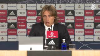 Luka Modric firmó su ampliación de contrato hasta 2020