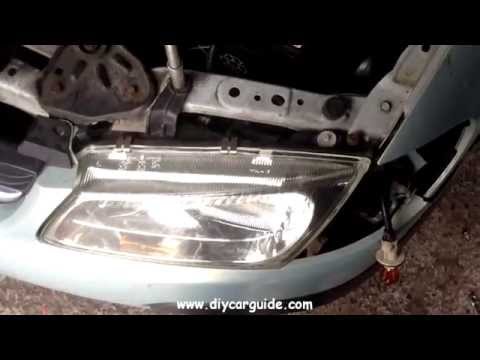 Nissan Almera Headlight Replacement
