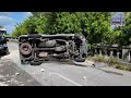Vehicle Overturns, Collision In Southampton, April 28 2024