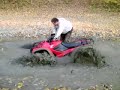 08 honda rancher 420 mudding