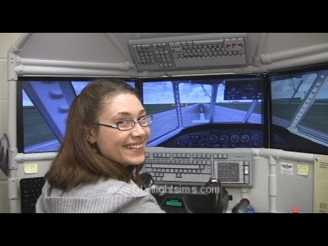 Watch 'DIY Triple Screen Flight Simulator'