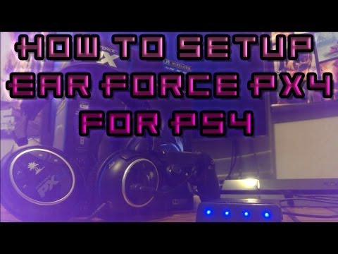how to setup px4 with ps4