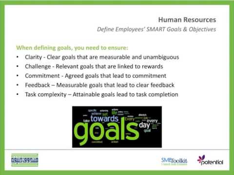 how to define smart objectives