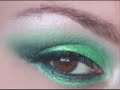 SMOKEY GREEN MAKEUP TUTORIAL