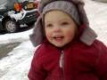 videos de Zoey op de slee