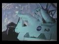 UFO Appears behind Spacewalker