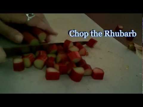 how to dye with rhubarb