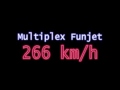 Funjet 266km/h on 4 cell
