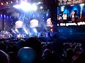 josh grobans premiere of this song at mandela's 90th birthday concert in london, hyde park