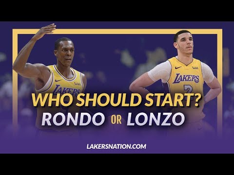 Video: Lakers Nation Debate: Who Should Start Rajon Rondo or Lonzo Ball