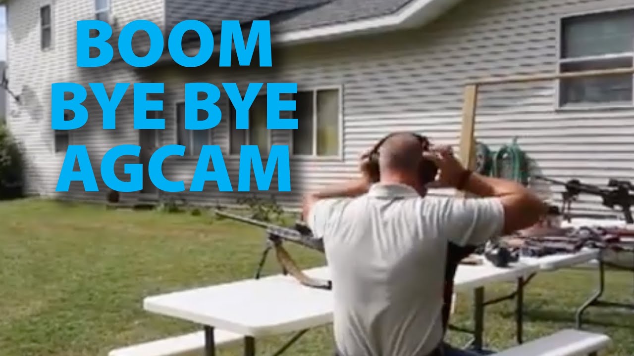 Blowing up an AgCam camera