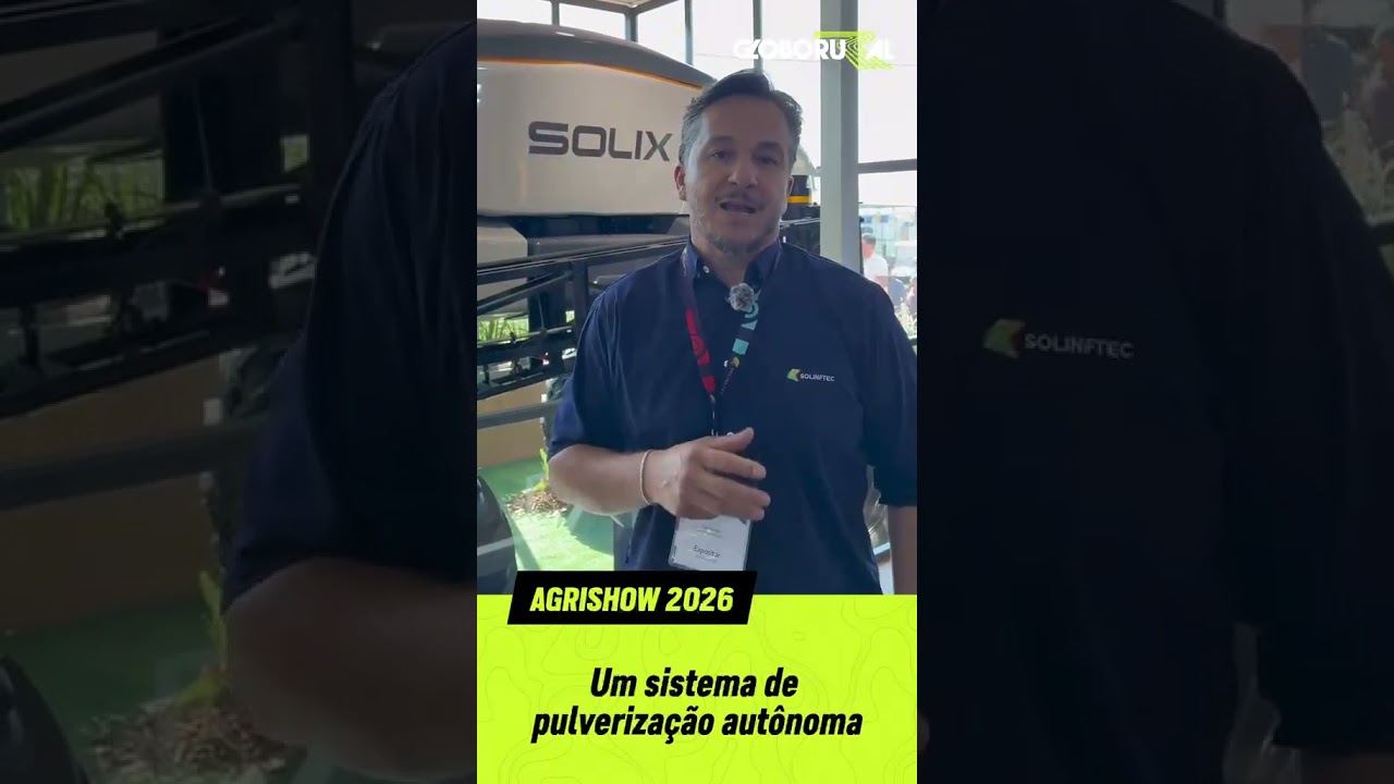 Pulverizar lavoura com 1 clique? É possível? #globorural #agro