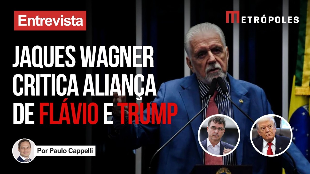 Líder de Lula sobre aliança entre Flávio e Trump: “Vai dar com a cara na parede”