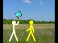 stick death- thief and a laser gun.