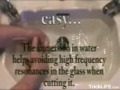 Cutting glass trick Cutting glass trick