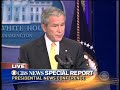 Bush: Congress Must Act Now Bush: Congress Must Act Now