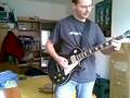 Gibson Les Paul with amplitube - Walking by myself
