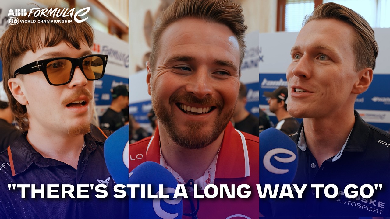 Rowland, Vergne, Ticktum & Günther React Ahead Of The Lianxin Sanya E-Prix | Formula E Media Pen