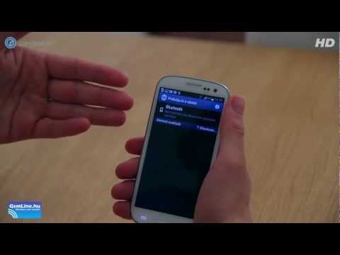 Samsung i9300 Galaxy S III 16GB teszt vide�