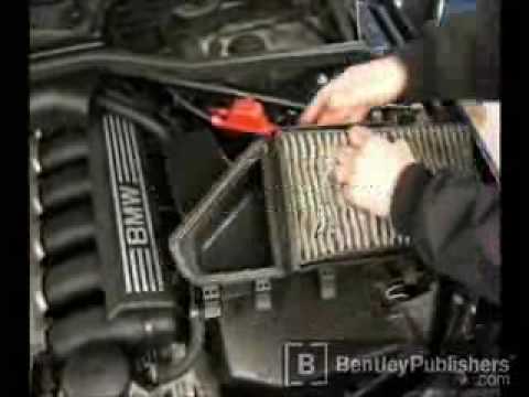BMW 5 Series (E60, E61) 2004-2010 – Cabin microfilter fresh air filter DIY, how to replace
