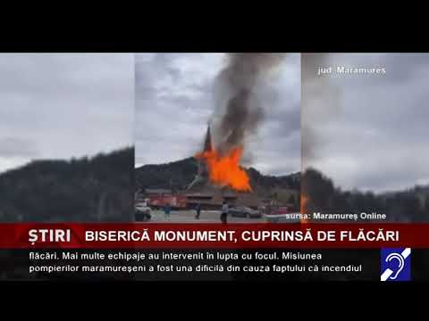 Biserica de lemn din Borșa, făcută scrum