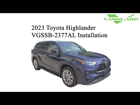 2023 toyota highlander running board installation
