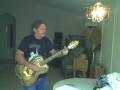 Doc Copper with His Hand Crafted Copper Guitar