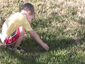 Braden Golfing in the Backyard Braden Golfing in the Backyard