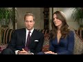 a frank and candid interview on the day their engagement was announced. questions from itv news's political editor tom bradby. follow us on twitter at http:/...
