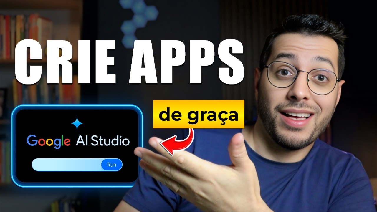 O Google fez de novo: Crie e Publique Apps 100% GRÁTIS com o Google AI Studio