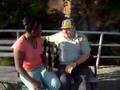 Me & Shaneen Messing with some old perverted guy