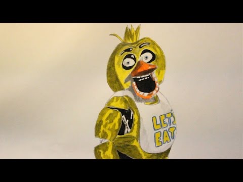 how to draw chica