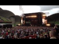Tenacious D performing The Rodie 3rd Dec 2011 at AAMI Park Melbourne