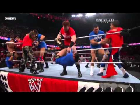 Raw - WWE Raw 10/18/10 Smackdown vs Raw Battle Royal.