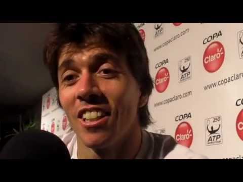 Conferencia de Prensa Berlocq 1R Copa Claro